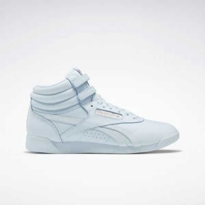 Reebok Cardi B Freestyle Hi Shoes Blau Blau Blau | 2819763-QS