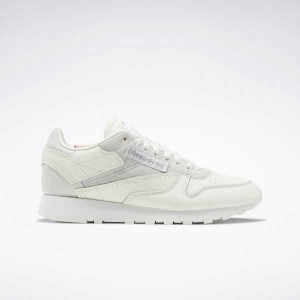 Reebok Classic Leather Make It Yours Shoes Grau Weiß | 1296058-MP