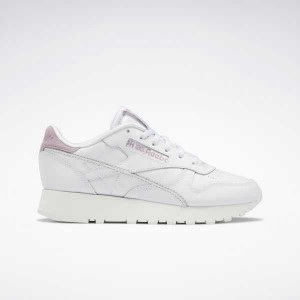 Reebok Classic Leather Make It Yours Weiß Lila | 9124076-MD