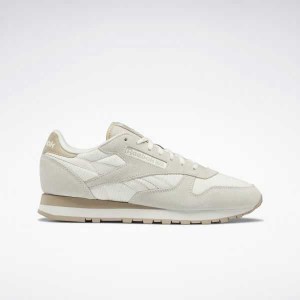 Reebok Classic Leather Shoes Beige | 1302684-CW
