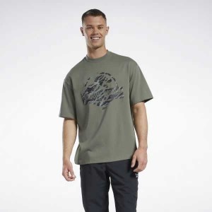 Reebok Jurassic World T-Shirt Grün | 0742316-RP