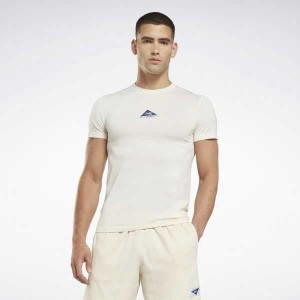 Reebok Les Mills Myoknit T-Shirt Weiß | 9168735-TJ