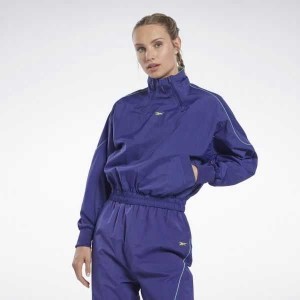 Reebok Les Mills Woven Cover-Up Lila | 1950647-MN