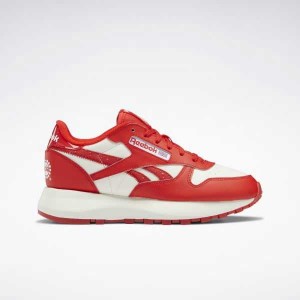 Reebok Popsicle Classic Leather SP Rot Rot | 7460915-GU