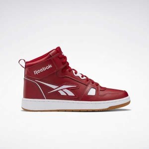 Reebok Resonator Mid Basketball Shoes Rot Rot Weiß | 9213457-QX