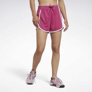 Reebok Workout Ready High-Rise Shorts Rosa | 4102837-XD