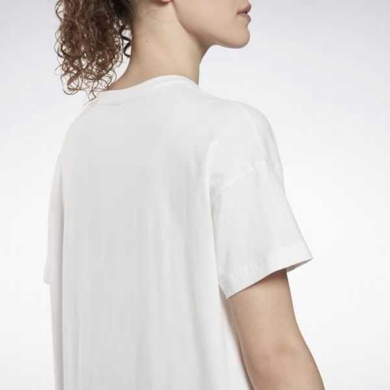 Reebok Brand T-Shirt Weiß | 3872591-ZI