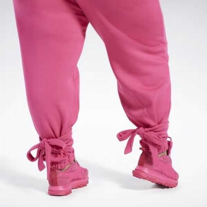 Reebok Cardi B Knit Pants Rosa | 1876420-CH