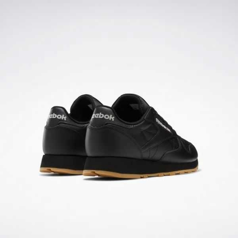 Reebok Classic Leather Shoes Schwarz Grau | 5740138-TI