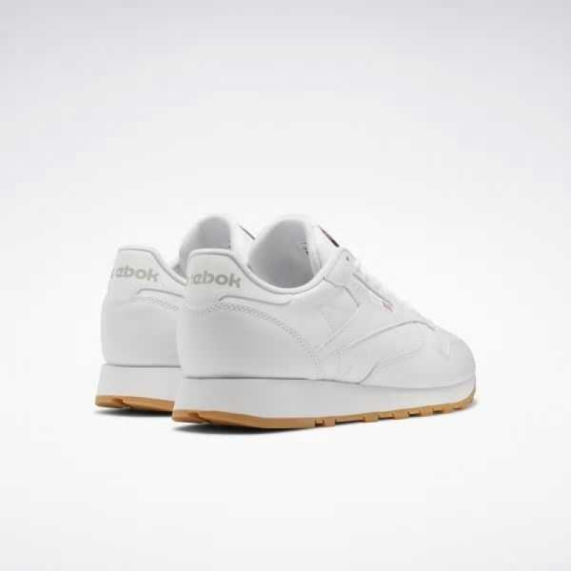 Reebok Classic Leather Shoes Weiß Grau | 8234507-PF
