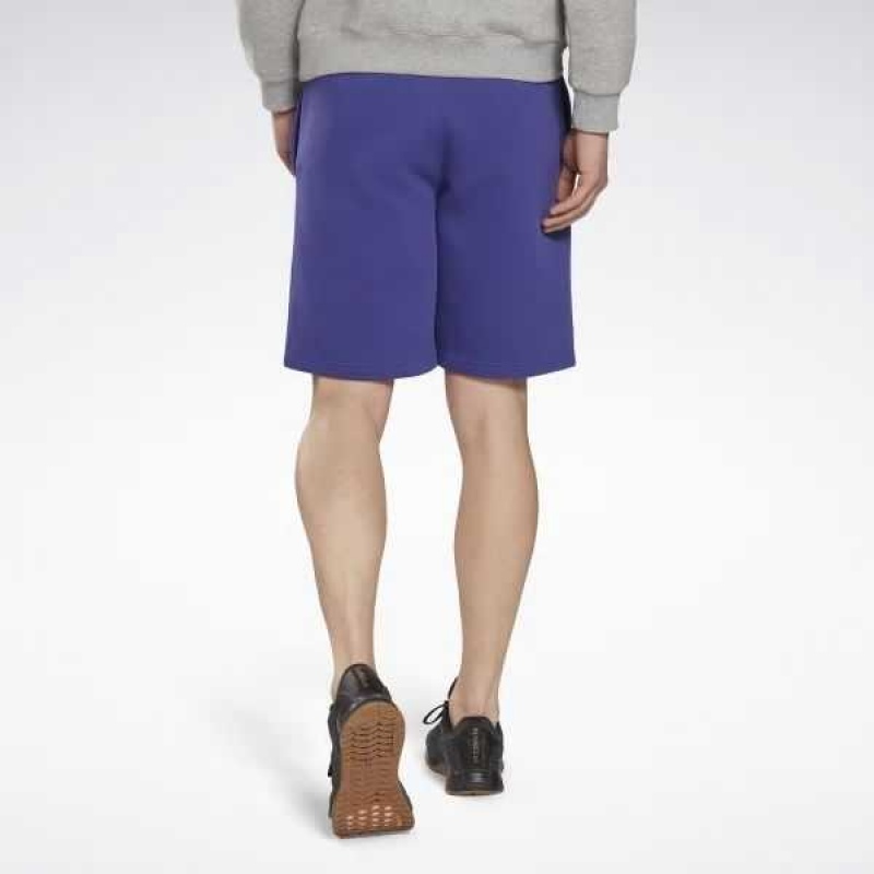 Reebok Identity Fleece Shorts Lila | 8160254-UJ
