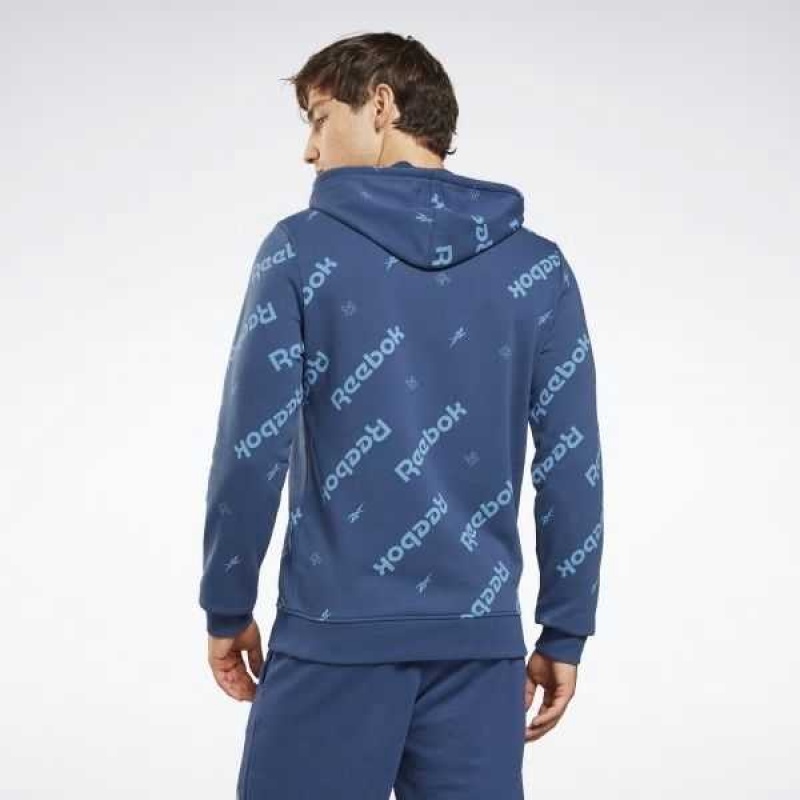 Reebok Identity Sweatshirt Blau | 5168247-JC
