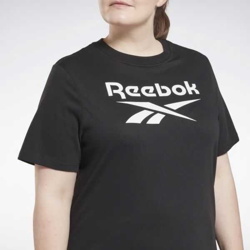 Reebok Identity T-Shirt Schwarz | 1746582-JI