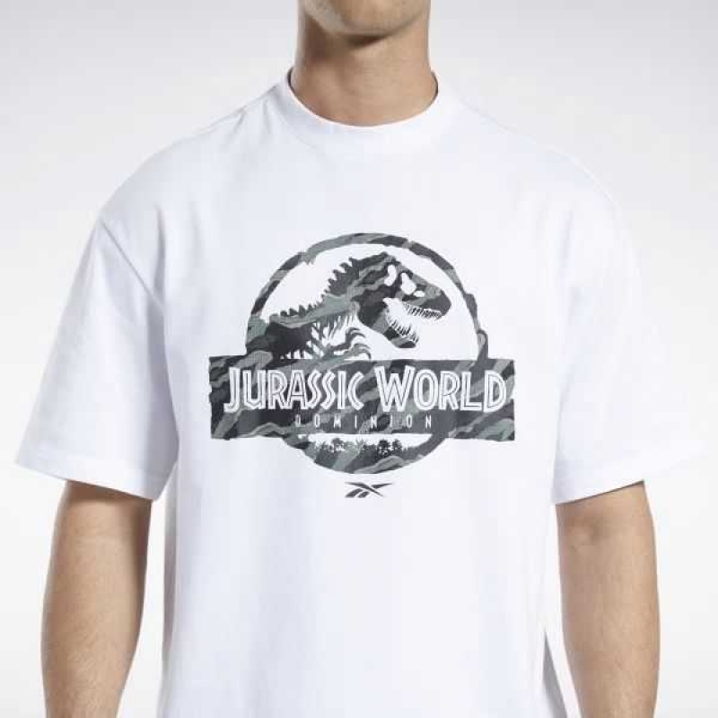Reebok Jurassic World T-Shirt Weiß | 6590137-FJ