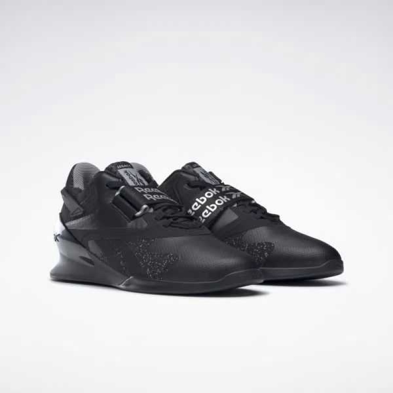 Reebok Legacy Lifter II Shoes Schwarz Grau Blau Grau | 5341087-KR