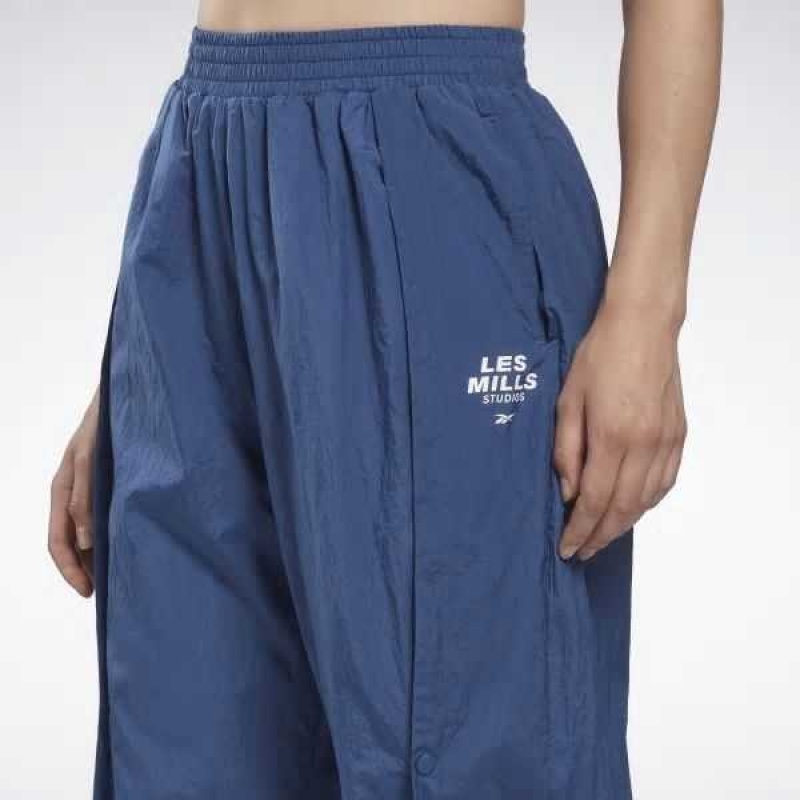 Reebok Les Mills Trend Laufschuhe Pants Blau | 6430152-SV