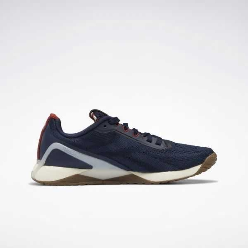 Reebok Nano X1 Shoes Navy Rot Weiß | 5298701-XY