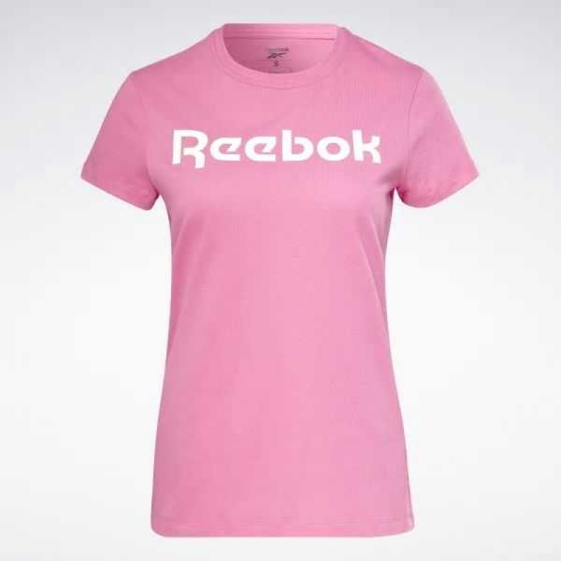 Reebok Sport Essentials Graphic Tee Rosa | 6905812-XU