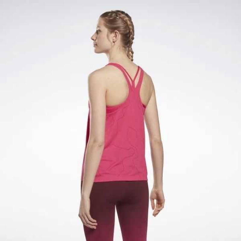 Reebok United By Fitness Perforated Tank Top Rosa | 5180327-JU