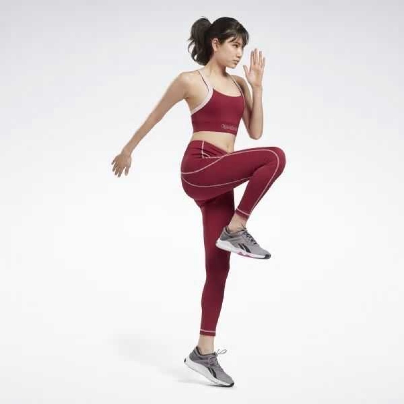 Reebok Workout Ready Big Logo Leggings Mehrfarbig | 6735180-US