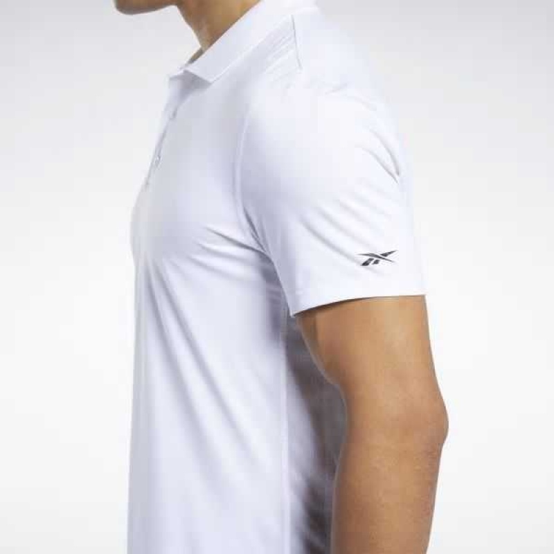 Reebok Workout Ready Polo Shirt Weiß | 6740182-JW