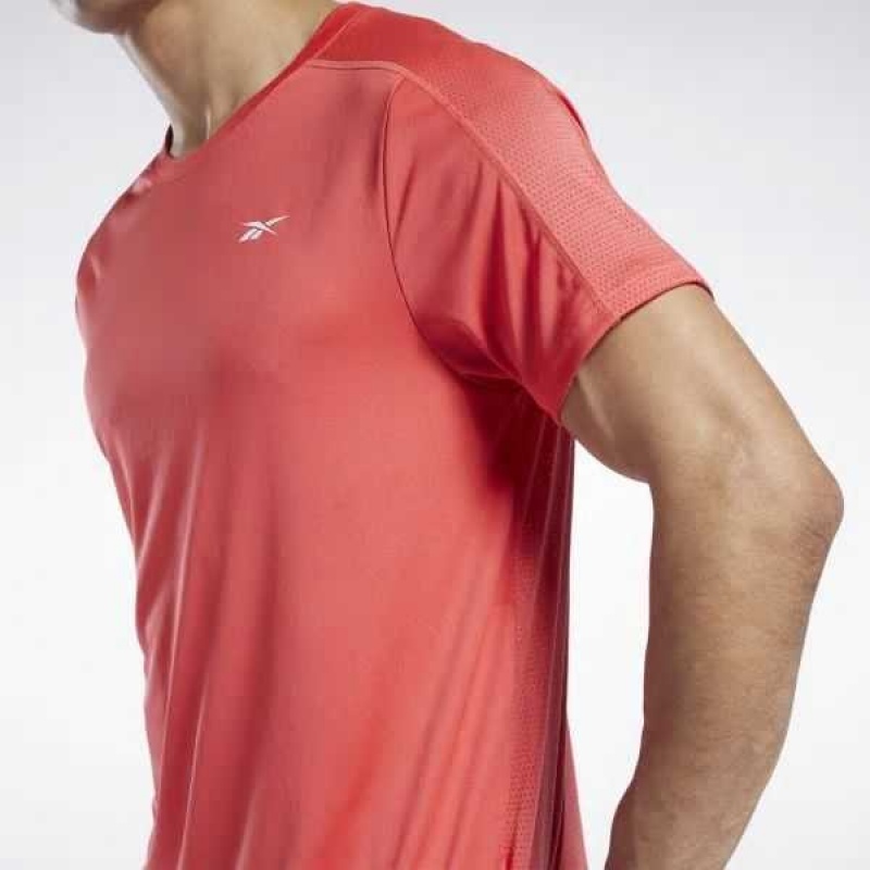 Reebok Workout Ready Tech T-Shirt Rosa | 5276140-XO